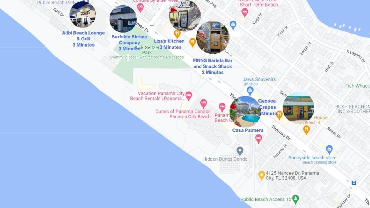 Casa Palmera Panama City Beach Eksteriør billede